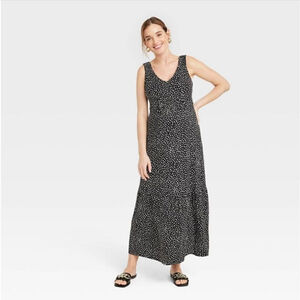 Sleeveless Knit Maternity Dress - Isabel Maternity by Ingrid & Isabel- XS